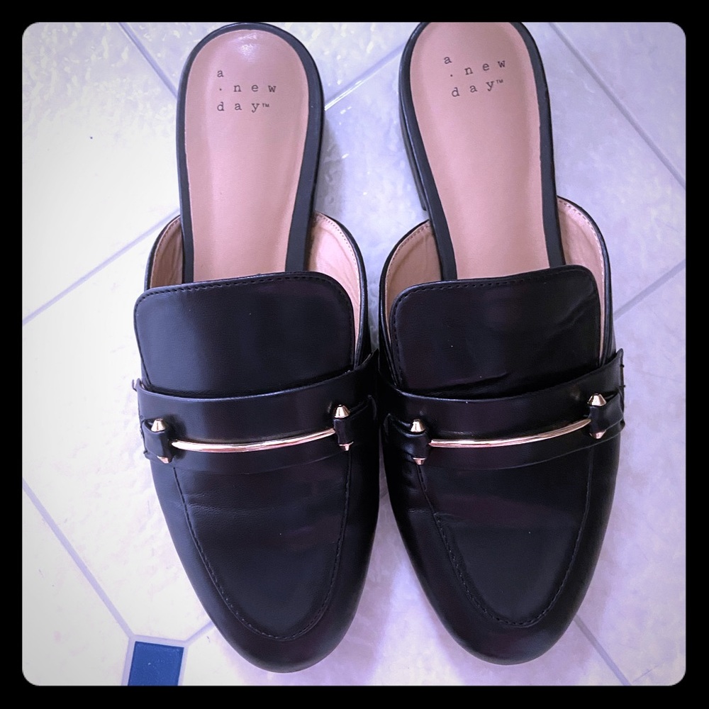 A new day black mules